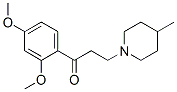 CAS#: 18703-90-7, 1-(2,4-Dimethoxyphenyl)-3-(4-Methyl-1-Piperidinyl)-1-Propanone