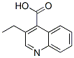 结构式 CAS# 1873-52-5, 3-乙基喹啉-4-羧酸