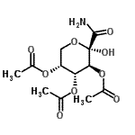 CAS#: 189633-66-7， (2R,3S,4R,5R)-2-Carbamoyl-2-Hydroxytetrahydro-2H-Pyran-3,4,5-Triyl Triacetate