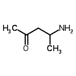 CAS 登录号：19010-87-8， 4-氨基-2-戊酮
