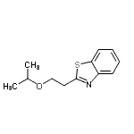 CAS 登录号：190385-07-0， 2-(2-异丙氧乙基)-1,3-苯并噻唑