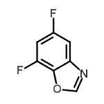 CAS 登录号：192583-01-0， 5,7-二氟-1,3-苯并恶唑