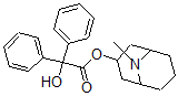 CAS#: 1927-12-4， Benzilic Acid (1beta,5beta)-9-Methyl-9-Azabicyclo[3.3.1]Nonan-3beta-Yl Ester