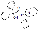 CAS#: 1927-15-7， Benzilic Acid (1beta,5beta)-9-Benzyl-9-Azabicyclo[3.3.1]Nonan-3beta-Yl Ester