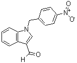 CAS#: 192997-25-4， 1-(4-Nitrobenzyl)-1H-Indole-3-Carbaldehyde