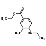 CAS#: 194483-66-4， Ethyl 4-(Ethylamino)-3-Methylbenzoate