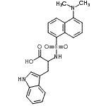 CAS 登录号：19461-29-1， N-{[5-(二甲基氨基)-1-萘基]磺酰基}色氨酸