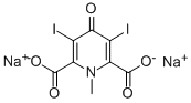 CAS#: 1951-53-7， 1,4-Dihydro-3,5-Diiodo-1-Methyl-4-Oxopyridine-2,6-Dicarboxylic Acid