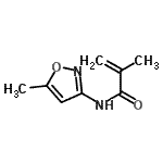 CAS#: 196403-13-1， 2-Methyl-N-(5-Methyl-1,2-Oxazol-3-Yl)Acrylamide