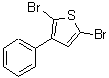 CAS#: 19698-46-5， 2,5-Dibromo-3-Phenylthiophene