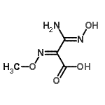 CAS#: 197075-65-3， (2Z,3Z)-3-Amino-3-Hydroxyimino-2-Methoxyimino-Propanoic Acid