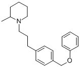 CAS#: 19733-81-4， 2-Methyl-1-(3-(4-Phenoxymethylphenyl)Propyl)Piperidine