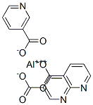 CAS 登录号：1976-28-9， 铝三烟酸盐