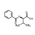 CAS#: 198541-40-1， (2R)-2-(Benzoyloxy)-3-Methylbutanoic Acid