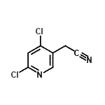 CAS#: 199283-52-8， (4,6-Dichloro-3-Pyridinyl)Acetonitrile