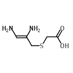 CAS#: 200341-25-9， {[(2Z)-2,3-Diamino-2-Propen-1-Yl]Sulfanyl}Acetic Acid