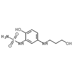 CAS#: 200485-22-9， N-{2-Hydroxy-5-[(3-Hydroxypropyl)Amino]Phenyl}Sulfuric Diamide