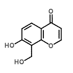 CAS#: 20050-50-4， 7-Hydroxy-8-(Hydroxymethyl)-4H-Chromen-4-One