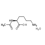 CAS 登录号：200712-06-7， N<sup>2</sup>-乙酰基-L-赖氨酸水合物(1:1)