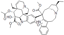 CAS 登录号：20072-25-7， 4'-脱氧长春碱