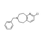 CAS#: 200811-67-2， 7-Benzyl-2-Chloro-6,7,8,9-Tetrahydro-5H-Pyrido[2,3-d]Azepine