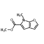 CAS#: 201019-28-5， Methyl 6-Methyl-6H-Furo[2,3-b]Pyrrole-5-Carboxylate