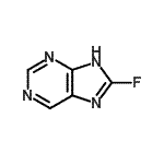 CAS 登录号：20190-19-6， 8-氟-1H-嘌呤