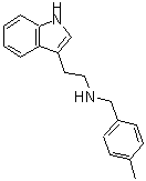 CAS 登录号：202199-04-0， 2-(1H-吲哚-3-基)-N-(4-甲基苄基)乙胺
