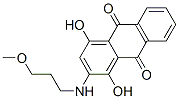 CAS#: 20253-60-5， 1,4-Dihydroxy-2-[(3-Methoxypropyl)Amino]Anthraquinone