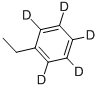 结构式 CAS# 20302-26-5, 乙基苯-2,3,4,5,6-D5