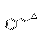 CAS#: 203318-34-7， 4-[(E)-2-Cyclopropylvinyl]Pyridine