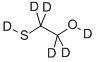 结构式 CAS# 203645-37-8, 2-(巯基-D)-乙烷-1,1,2,2-D4-醇-D