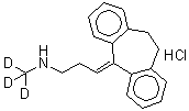 CAS#: 203784-52-5， 3-(10,11-Dihydro-5H-Dibenzo[a,d][7]Annulen-5-Ylidene)-N-(<Sup>2</Sup>H<Sub>3</Sub>)Methyl-1-Propanamine Hydrochloride (1:1)
