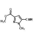 CAS#: 203792-51-2， Methyl 5-Cyano-1-Methyl-1H-Pyrazole-3-Carboxylate