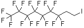 结构式 CAS# 2043-52-9, 1,1,2,2-四氢全氟壬基碘化物