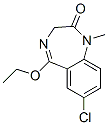 CAS#: 20430-79-9， 7-Chloro-5-Ethoxy-1-Methyl-3H-1,4-Benzodiazepin-2-One
