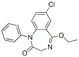 CAS#: 20430-81-3， 7-Chloro-5-Ethoxy-1-Phenyl-3H-1,4-Benzodiazepin-2-One