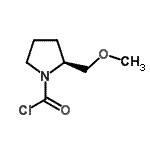CAS#: 204580-51-8， (2S)-2-(Methoxymethyl)-1-Pyrrolidinecarbonyl Chloride