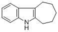 结构式 CAS# 2047-89-4, 5,6,7,8,9,10-六氢-环庚三烯并[b]吲哚