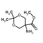 CAS#: 204982-35-4， Methyl 5-Amino-2,2-Dimethyl-1,3-Dioxane-5-Carboxylate