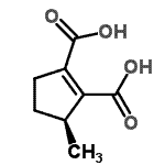 CAS#: 20512-98-5， (3S)-3-Methyl-1-Cyclopentene-1,2-Dicarboxylic Acid