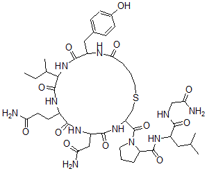 CAS#: 20576-70-9， Deamino-1-Carbaoxytocin