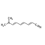 CAS#: 207407-50-9， (2E,4E,6E)-7-(Dimethylamino)-2,4,6-Heptatrienenitrile
