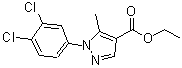 CAS 登录号:208944-53-0, 1-(3,4-二氯苯基)-5-甲基-1H-吡唑-4-羧酸乙酯