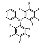 CAS#: 20901-24-0， Bis(Pentafluorophenyl)(Phenyl)Arsine