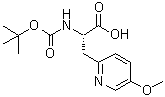 CAS#: 209526-94-3， 3-(5-Methoxy-2-Pyridinyl)-N-{[(2-Methyl-2-Propanyl)Oxy]Carbonyl}Alanine