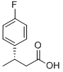 CAS 登录号：209679-20-9， (betaS)-4-氟-beta-甲基-苯丙酸