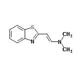 CAS 登录号：20973-89-1， (E)-2-(1,3-苯并噻唑-2-基)-N,N-二甲基乙烯胺