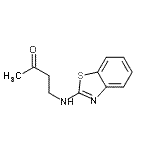 CAS 登录号：21018-43-9， 4-(1,3-苯并噻唑-2-基氨基)-2-丁酮