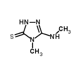 CAS#: 21111-52-4， 4-Methyl-5-(Methylamino)-2,4-Dihydro-3H-1,2,4-Triazole-3-Thione